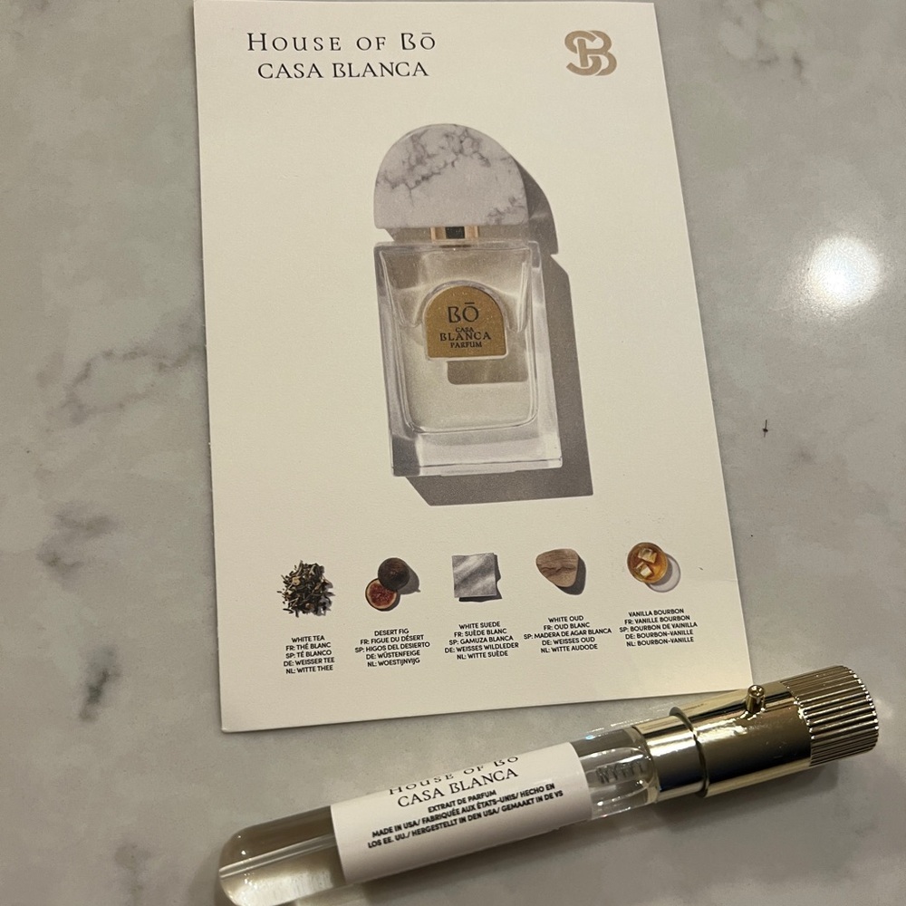 House of Bo Casa Blanca .27 oz vial